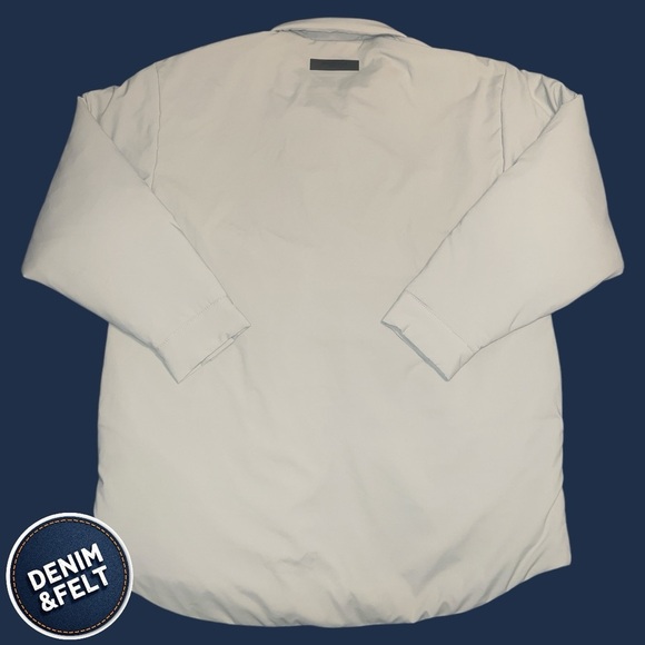 Essentials Fear of God Essentials Padded Nylon Filled Shell Shirt Jacket|NEW/NWT - Picture 3 of 13
